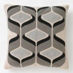 Dwell Studio Eva Dove Throw Pillow Cover